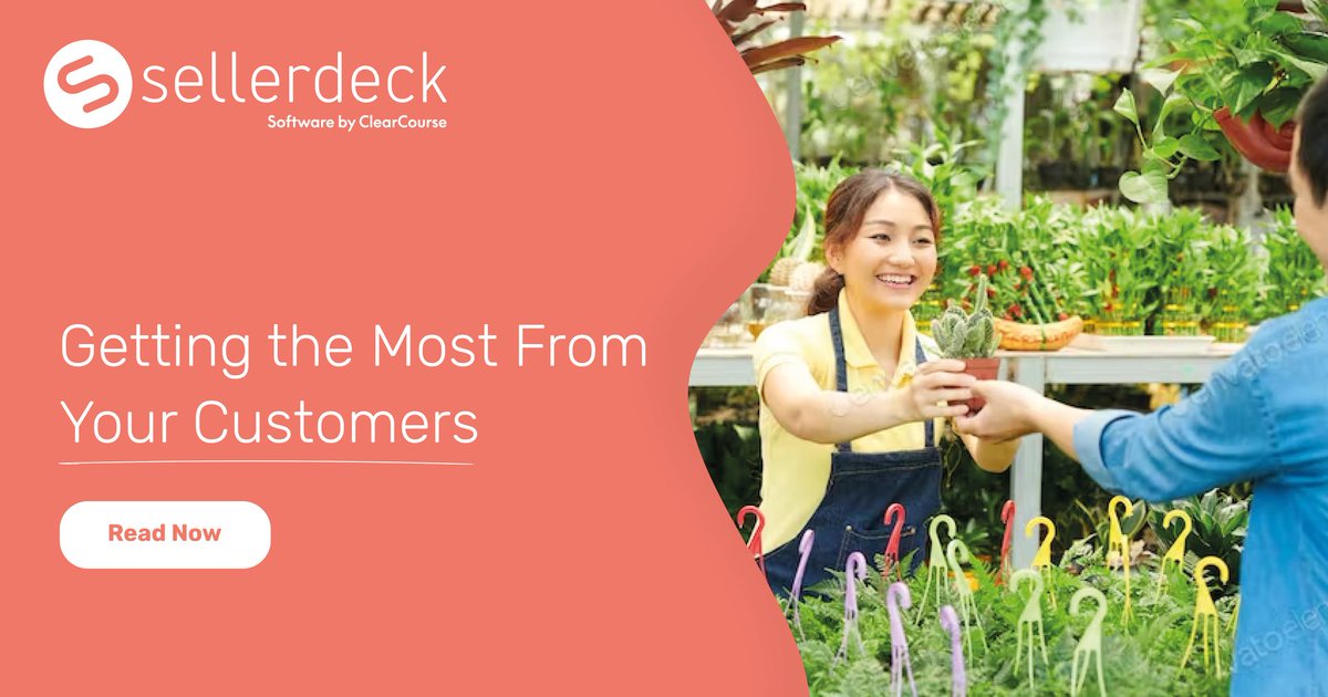 Sellerdeck's tweet photo. Are you getting the most from your current customer base? 

Maximising the value of your existing customer base helps to reduce pressure and improve the stability of your business.

Click to learn more - https://t.co/jW2Ha7ZN9k

#sellerdeck #customers #scalingecommercebusinesses https://t.co/FYa9PAIbrJ