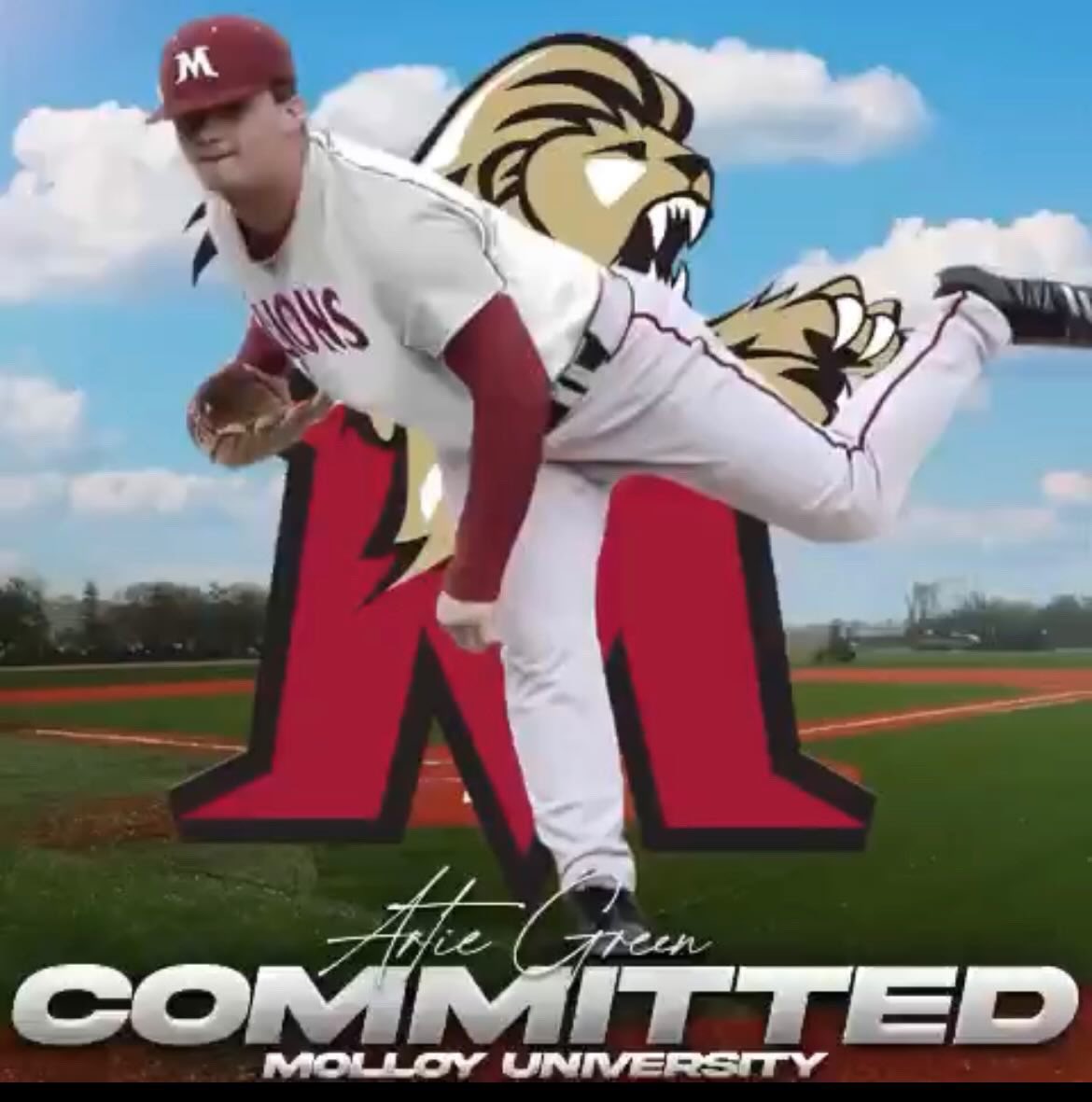 LHP Artie Green (Hills West 2024) commits to Molloy University <a href="/Arsenal_NY/">Tri-State Arsenal NY</a>