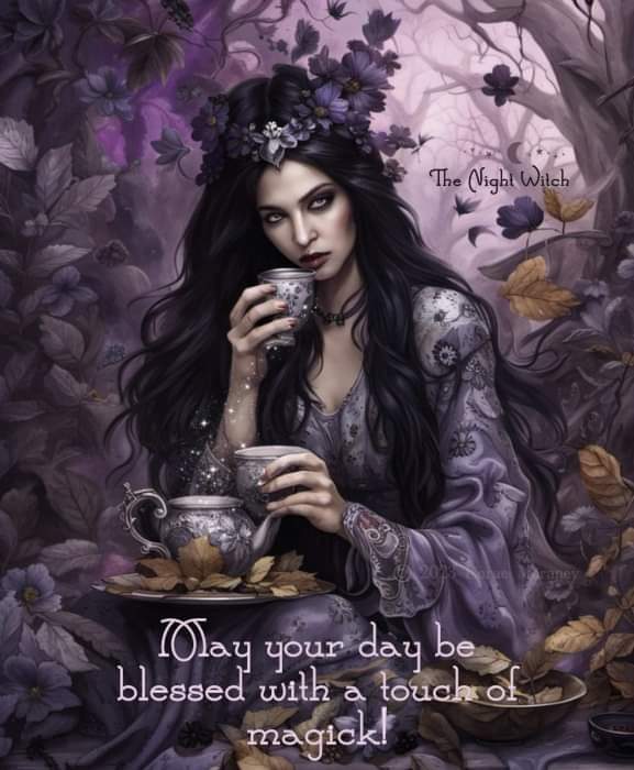 thewitchbrmclst's tweet image. Good Morning Witches and Friends Happy Monday