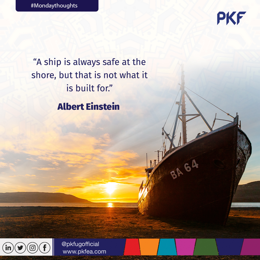 Stepping out of our comfort zones is like taking a ship to open waters. Yes, it might feel safer to stay close to the shore where everything seems predictable, but that's not where our true potential lies. #mondaythoughts 
#ExploreYourPotential #DareToDream