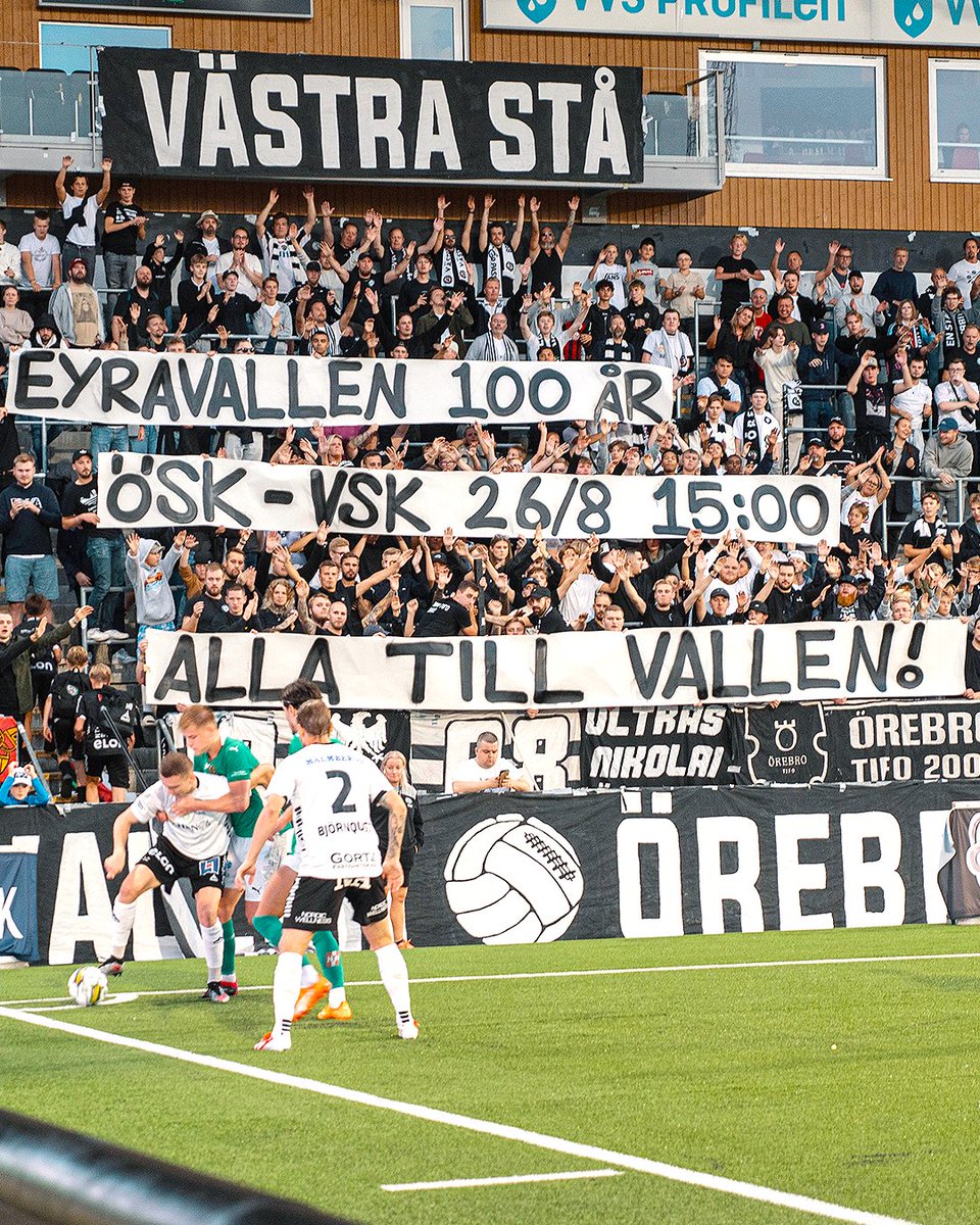 Nu fyller vi Behrn Arena! Snart har 8000 säkrat sina biljetter! 🖤🤍

Nästan alla sittplatser har snart gått åt. I nuläget är det på sektion P det finns många platser kvar på, annars är det enbart ströplatser eller Västra Stå.

Säkra din plats nu! 
🎟️ oskfotboll.ebiljett.nu/Tickets/Choose…