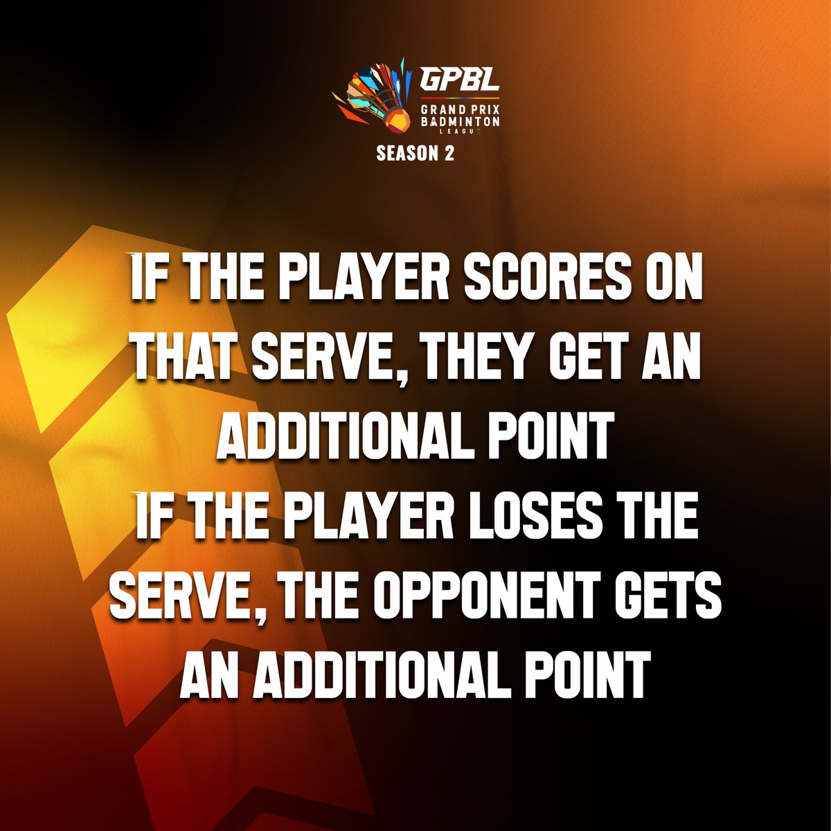 thewbsl's tweet photo. What is a Golden Point in GPBL Season 2?
#TeamSpirit #BadmintonFever #GrandPrixBadmintonLeague #BadmintonFever #badmintonfever #india #gpblseason2 #badminton #badmintonforever #badminton #explorepage #JitegaKaun #GameOn https://t.co/Rbtx98ve8o