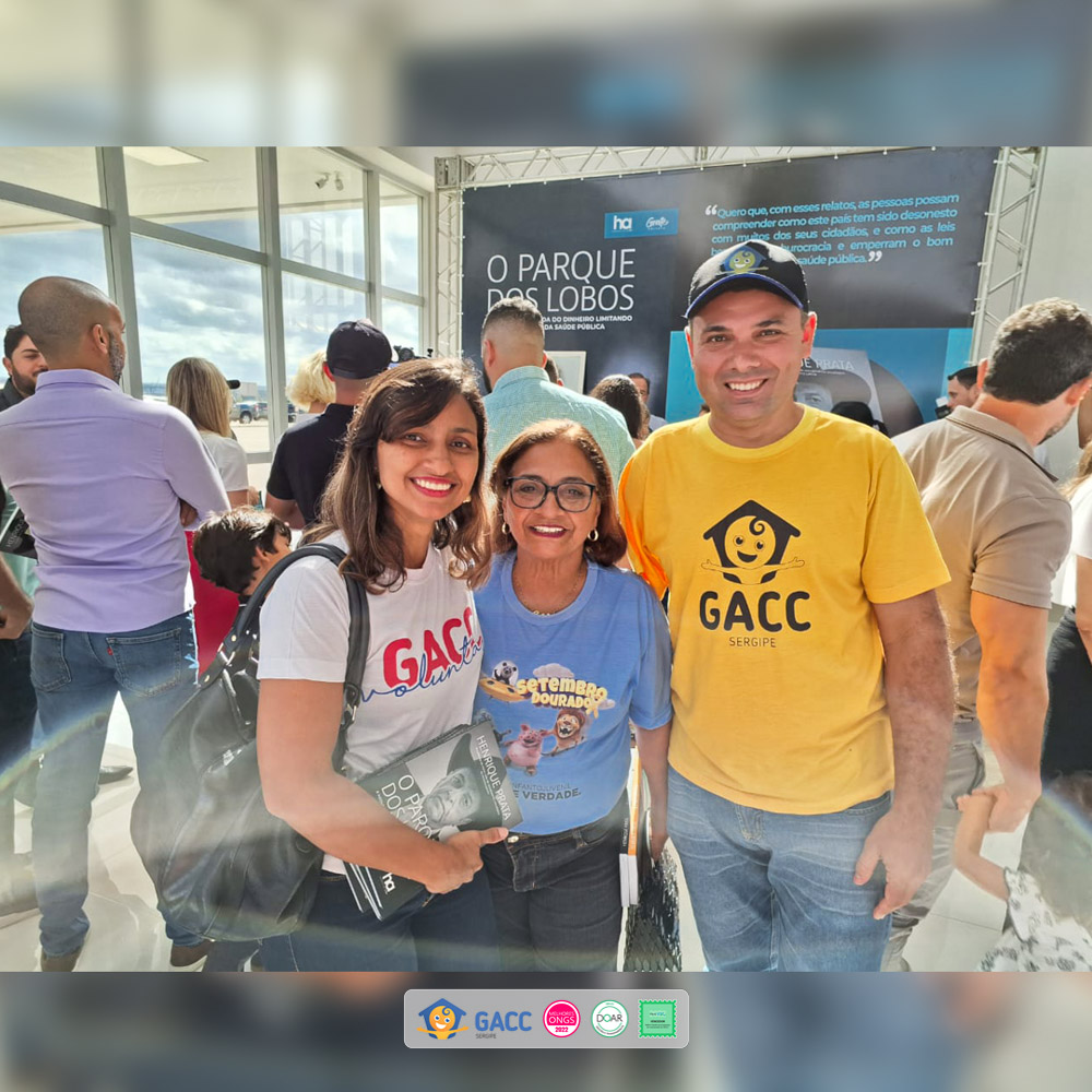 gaccsergipe's tweet photo. No sábado, em 19/08, membros do GACC Sergipe estiveram presentes no evento de lançamento do livro intitulado "O Parque dos Lobos – Quando a Medicina Privada restringe a Prática da Saúde Pública", escrito por Henrique Pra, presidente do Hospital de Amor . @hospitaldoamor https://t.co/RVAZauYFYv