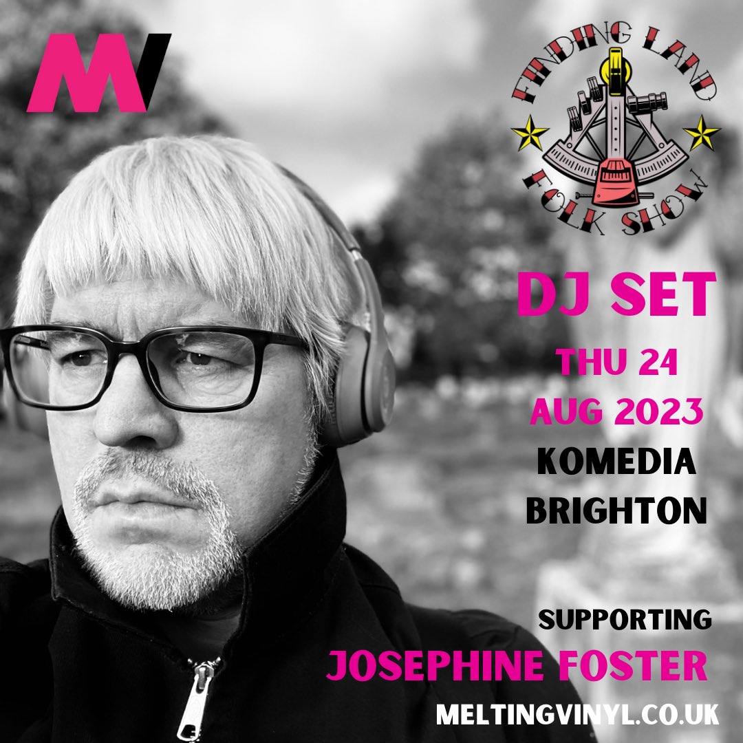 FindingLandFolk's tweet photo. Tickets still available for what will be a magical @MeltingVinyl gig @KomediaBrighton featuring #josephinefoster and #sylvielewis with yours truly as #djsupport
https://t.co/jXvetcCfyj https://t.co/0V7vugLHM8