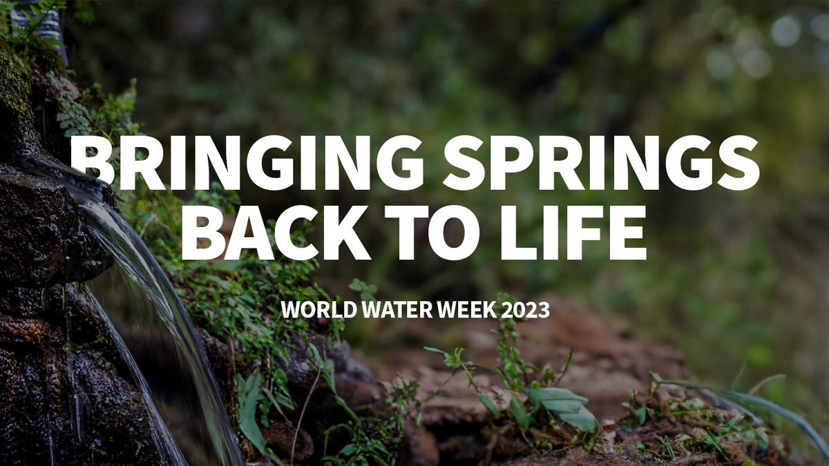 icimod's tweet photo. In the heart of the #HinduKushHimalaya lies a staggering statistic: 100 million people are at risk as 9 million #springs are on the verge of vanishing or drying up. 

This poses a grave risk to our essential #water sources, leaving communities in turmoil.

How can we prevent this impending #disaster? Our colleagues @SamuelT67475450 & @DhakalMdhakal into this critical issue in their op-ed 👇

#WWWeek @siwi_www