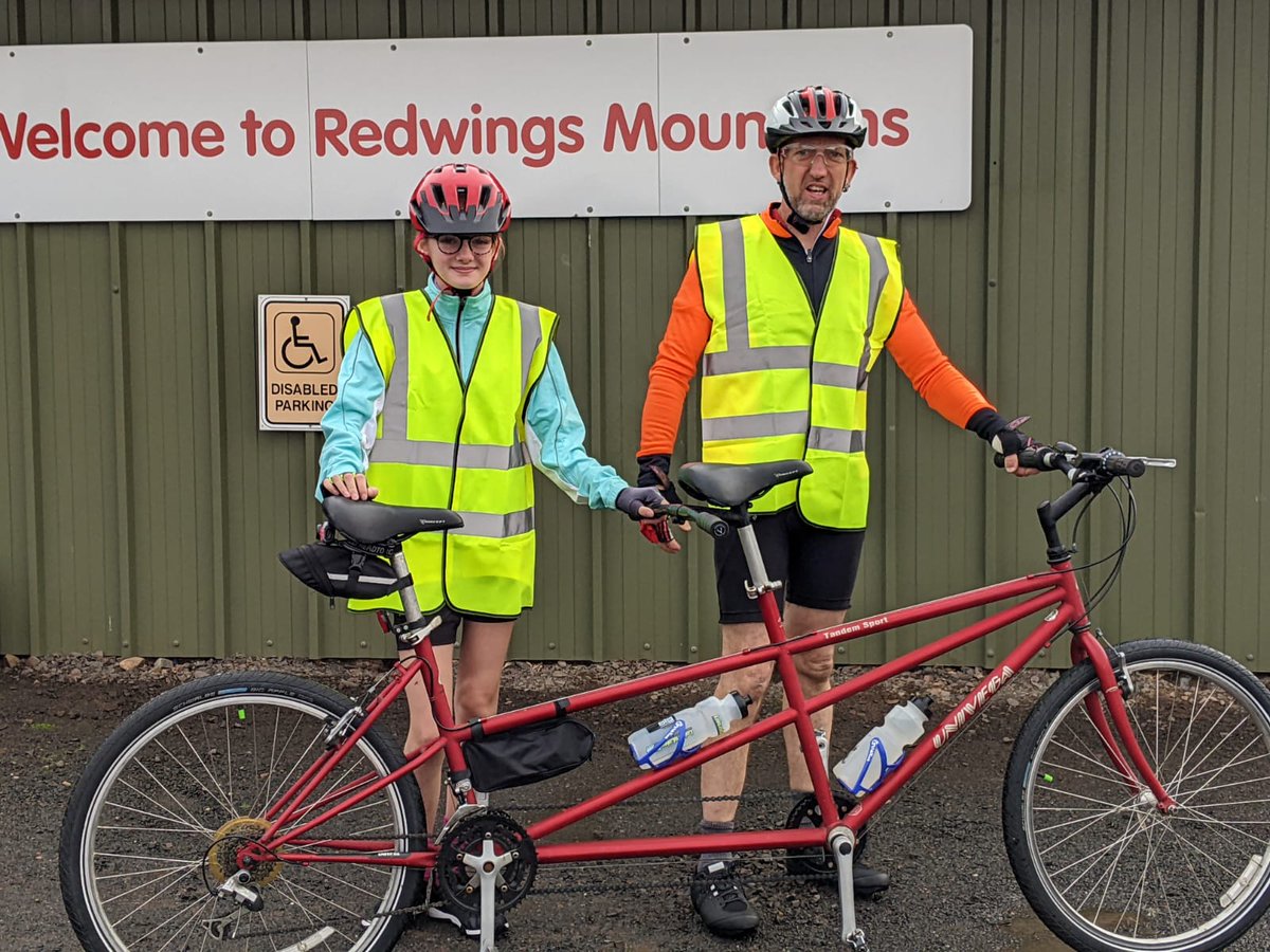 RedwingsHS's tweet photo. And they're off! 🚲🐴❤️ #MondayMotivation
On Friday we shared a post about 13 year old Isabel and the fundraising cycle she is taking on across the UK this year to raise money for our rescued residents! #RedwingsAngel
https://t.co/Iu6KzECRBV https://t.co/sPAdzfEqoo