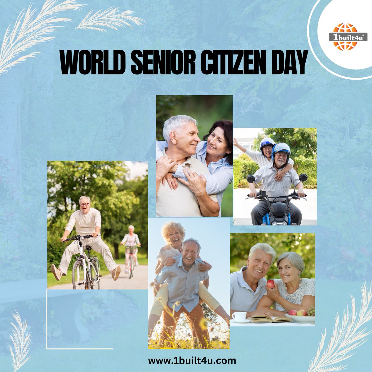 'Every wrinkle tells a story, and we celebrate those stories today. Happy World Senior Citizen Day!'

#1built4udotcom
#1built4u
#WorldSeniorCitizenDay #RespectElders #WisdomOfAge #ElderlyLove #GoldenYears #SeniorCitizensRock #AgeWithGrace #GenerationalWisdom #LegacyOfExperience