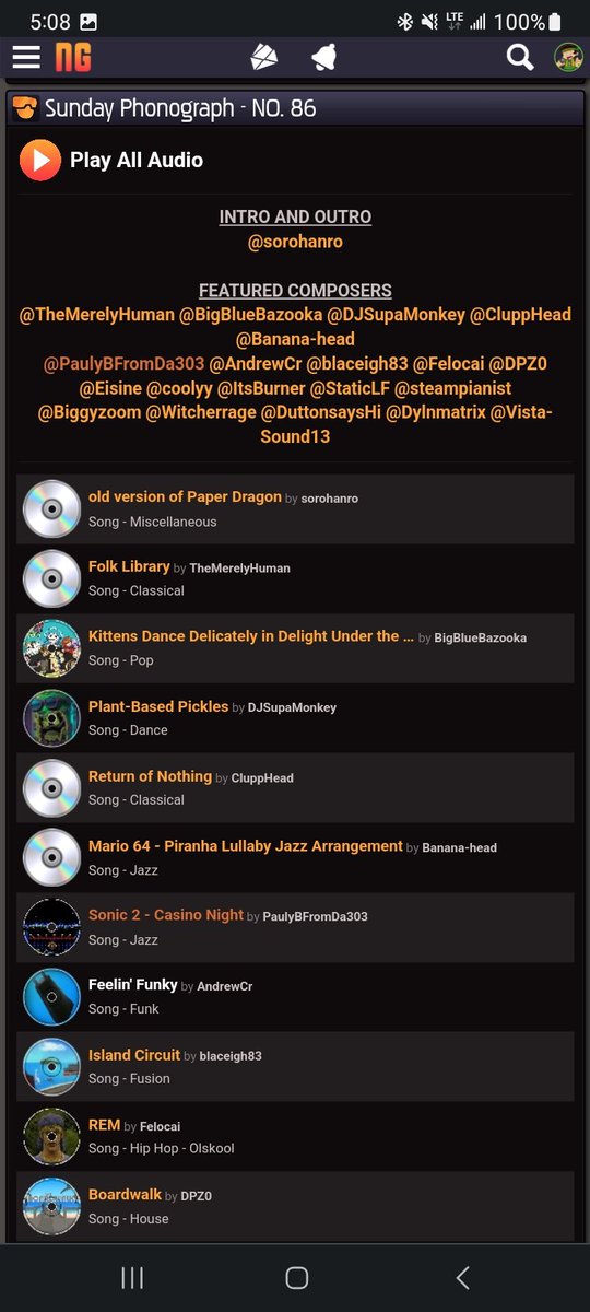 PaulyBFromDa303's tweet photo. Another huge thanks once again to @Newgrounds' The Tank Tribune for featuring my #Music, this time Casino Night, in this week's #ClockDay edition! 

Hope you all enjoy the read, and the weekly phonograph featuring many of today's top musicians! 
https://t.co/5EdtSq4liL https://t.co/HRGVXbhEQX