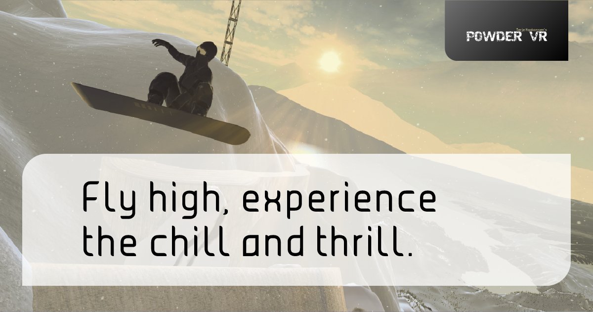 PowderVR's tweet photo. Ready to defy gravity and conquer the slopes? Time to get your "chill" on with #PowderVR! Experience the snowy thrills without braving the cold! It's the coolest way to fly high from the comfort of home! ❄️🏂

Join us on Steam: https://t.co/eCE60C5NqZ https://t.co/0bpe5HWrSx
