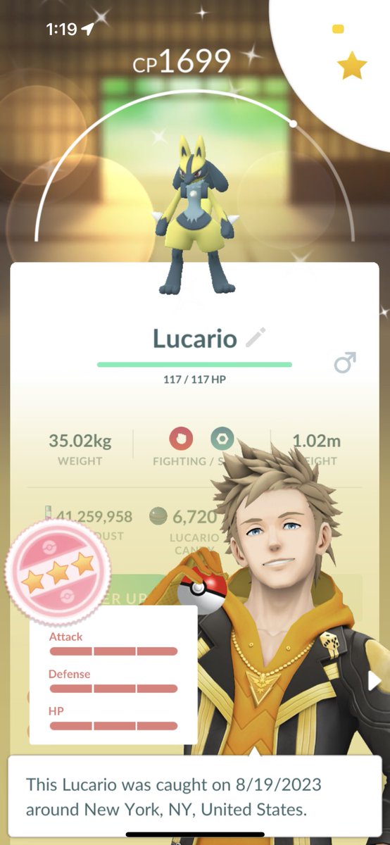 A great time at #PokemonGOFest2023 in NYC including ANOTHER shundo! But best of all, memories made with friends, both old and new - and my first baseball game to top it all off!