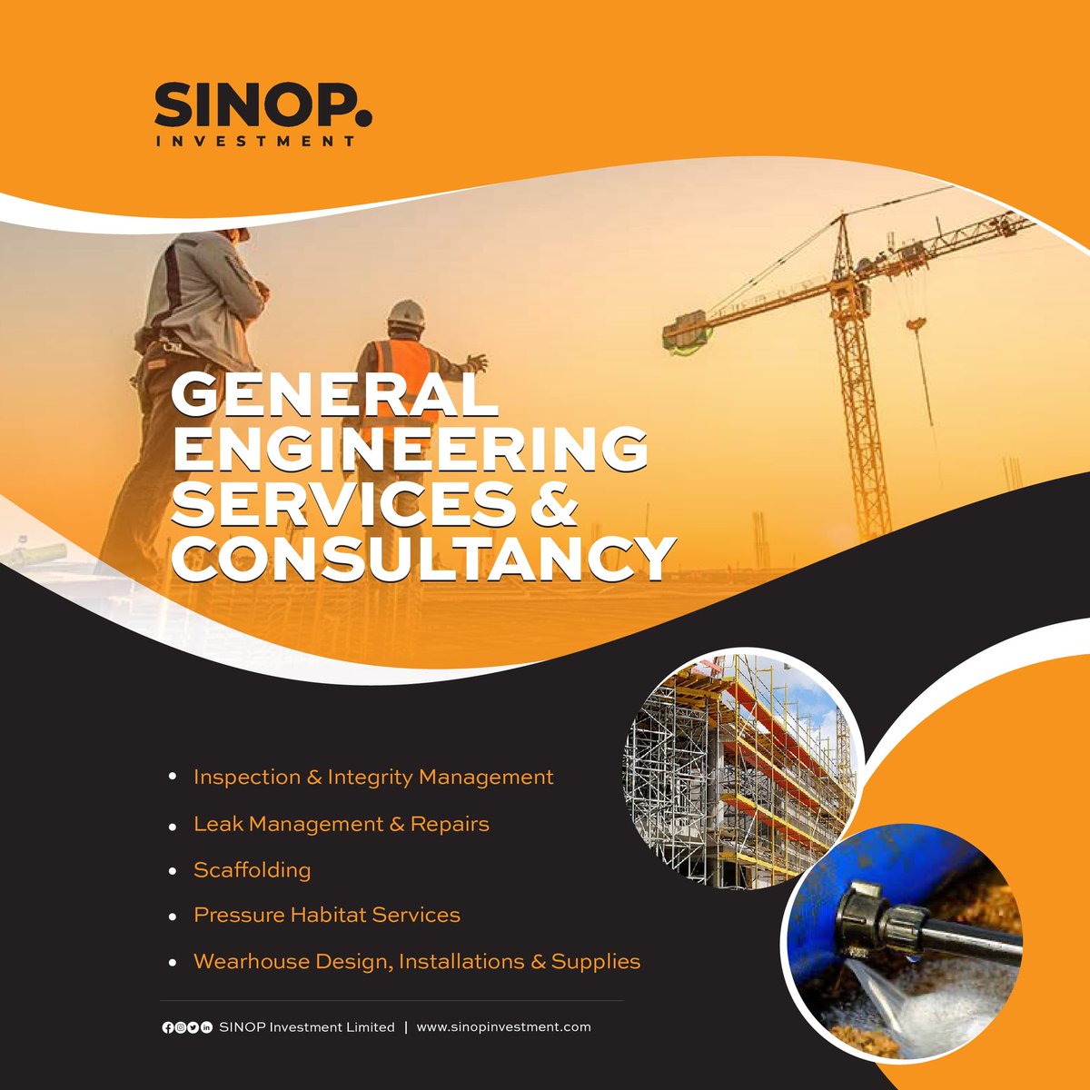 Unleash Innovation with SINOP Engineering Services
#engineeringservices #engineeringexcellence #designinnovation #buildinginnovation #creatingpossibilities #sustainablegrowth