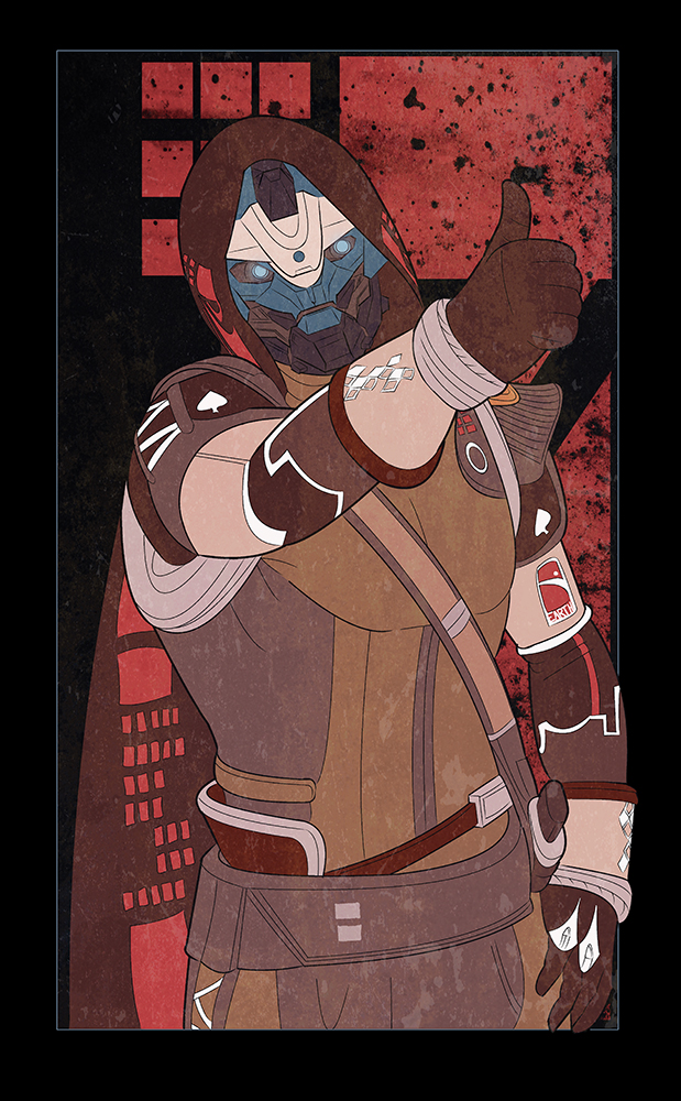 ericinks's tweet image. All the Cayde-6, all the time.  Various Cayde pieces over the years, part 1. @Bungie @DestinyTheGame @Destiny2Team 

#cayde6 #destiny2 #destiny2art #destinyart