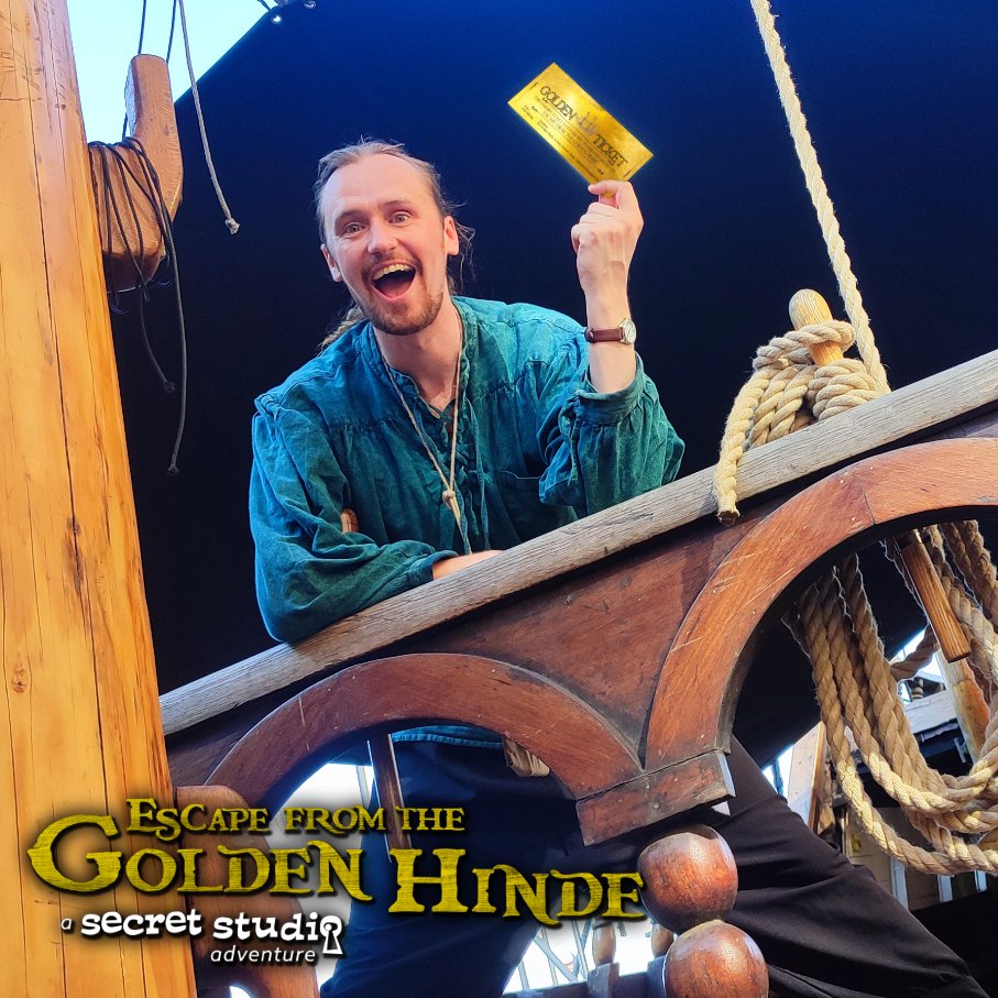 Tomorrow is opening night for <a href="/TheSodds/">Odds and Sodds</a> at the <a href="/SpaceArtsCentre/">The Space</a> and Ron De Vous has a 🎫 Golden Ticket for you. Go to their theatre show to win the first golden ticket.

More slots opened in September for the adventure on the <a href="/GoldenHinde_/">The Golden Hinde</a>

#whattodoinlondon #openingnight #Tudor