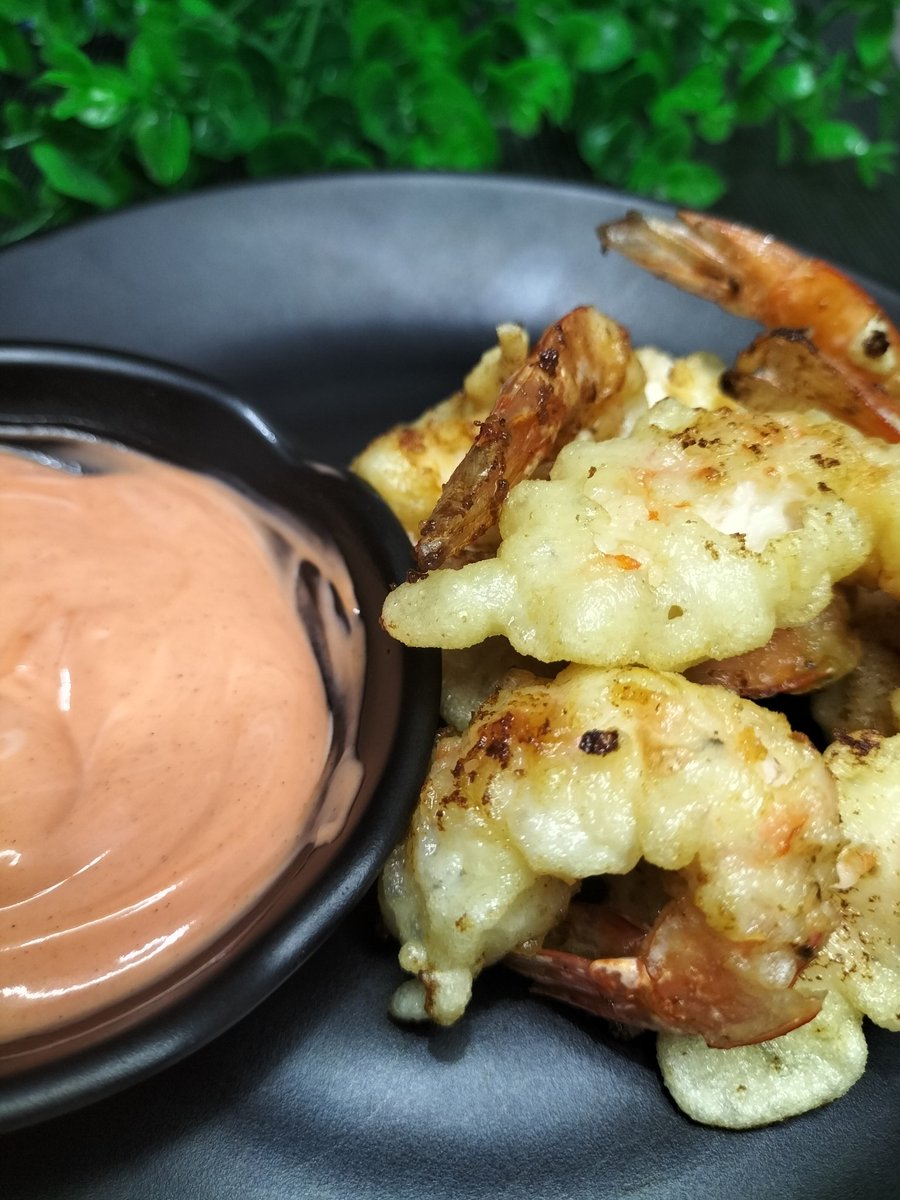 little_kamia's tweet image. Let&apos;s make shrimp tempura!

#multicooker #easyrecipe #tempura #shrimp #fyp #foryou #