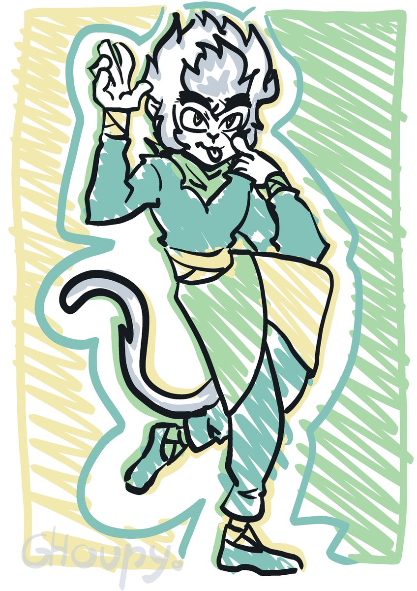 ghoupy_x3's tweet photo. He's supposed to be an oc but looks too much like Mac so let's assume that's him -3-
#LEGOMonkieKid #sixearedmacaque #fishdog https://t.co/z4yghrLXBX