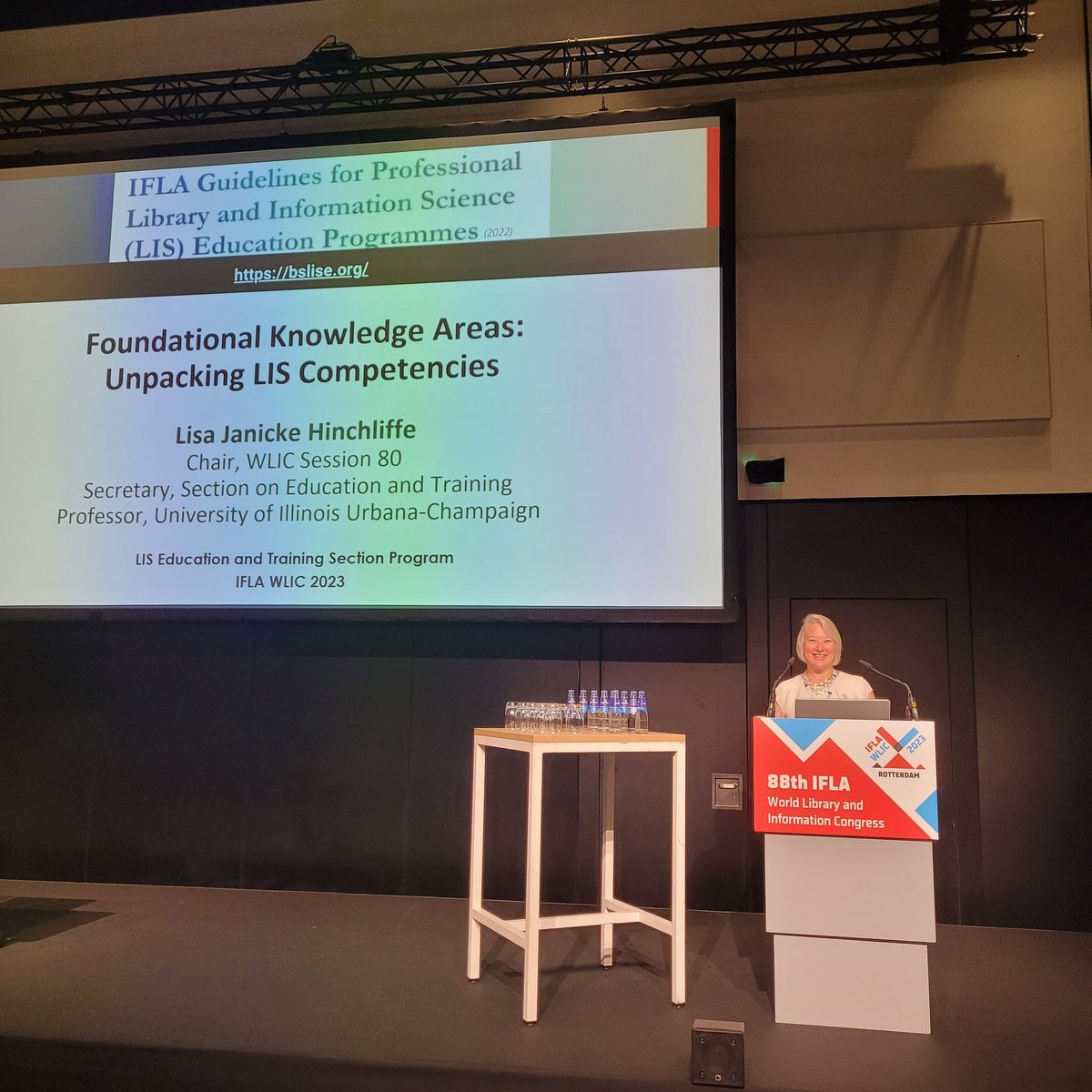 lisalibrarian's tweet photo. Honored to facilitate this session on foundational knowledge for LIS education.  #WLIC2023 #LetsLibrary https://t.co/Ze0CQl9KCR