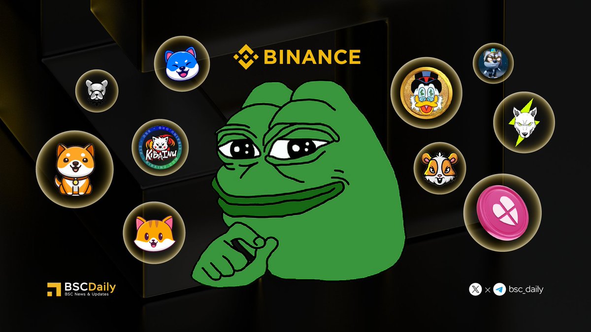 Name the next #Meme Project on BNBChain is eligible to list on #Binance: ⁉️