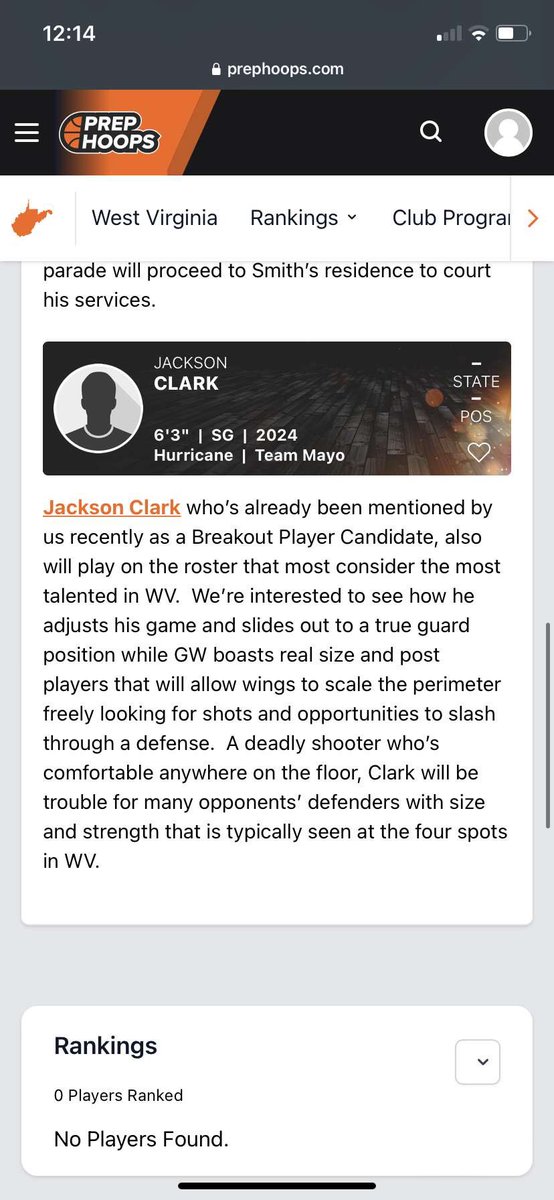 Thanks for the write up <a href="/PrepHoops_WV/">PrepHoopsWV</a> ! <a href="/wvprepbb/">WV Prep Basketball</a> @WVBlueChipHoops