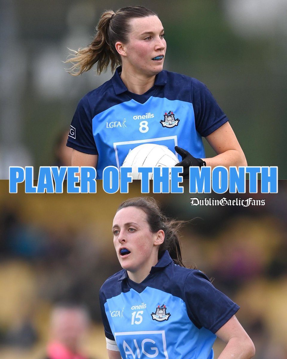 DubsGAAFans's tweet photo. Congratulations to Jennifer Dunne and Hannah Tyrell who, along with Roisin Byrne of Kildare, have been nominated for the PwC GAA / GPA Player of the Month for August. 
Who will take home the title? 💙 📷 Sportsfile https://t.co/ytKrZHJExF