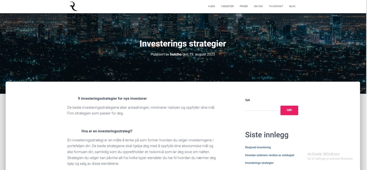 reformeragency's tweet photo. Trenger du en fordel i markedet?
Her er 9 Investerings strategier som gir deg akkuratt det.
https://t.co/W19LTJ8kOA
#Investering #Børs #Europe #Heldigvis #Maui #Drammen #Romania #Frankrike https://t.co/B4rEaYzd9f