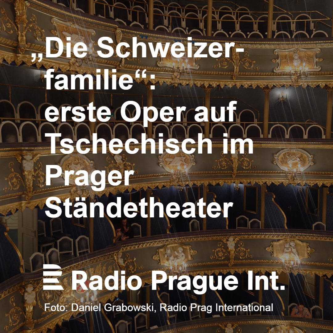 radio_prag's tweet photo. Opern müssen auf 🇮🇹 oder 🇩🇪 sein: Das dachte man noch zu Beginn des 19. Jahrhunderts, auch in 🇨🇿. Der Umschwung hierzulande kam 1823, als im #Prag|er Stände|#theater „Die Schweizerfamilie“ von Josef Weigl auf #Tschechisch aufgeführt wurde.

🎶 https://t.co/Opn6wA5Kjj https://t.co/ckiB6Q5fTJ