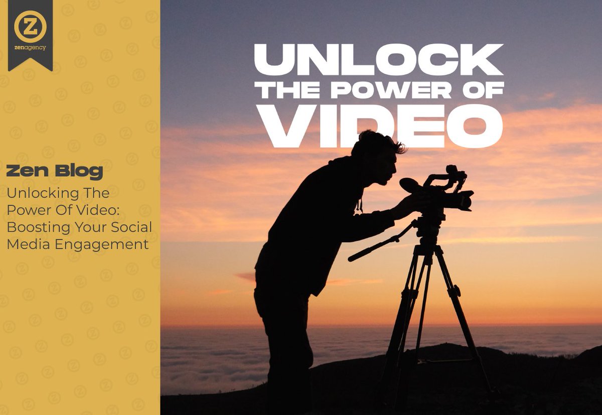 zenagency's tweet photo. As a marketer, it's essential to understand how video content has evolved and what steps you can take to keep up with the new video trend. 

Discover more today with The Zen Agency at https://t.co/fu0a9MMYa8

#video #contentcreation #thezenagency #marketing #powerofvideo https://t.co/QBod5CGnPJ