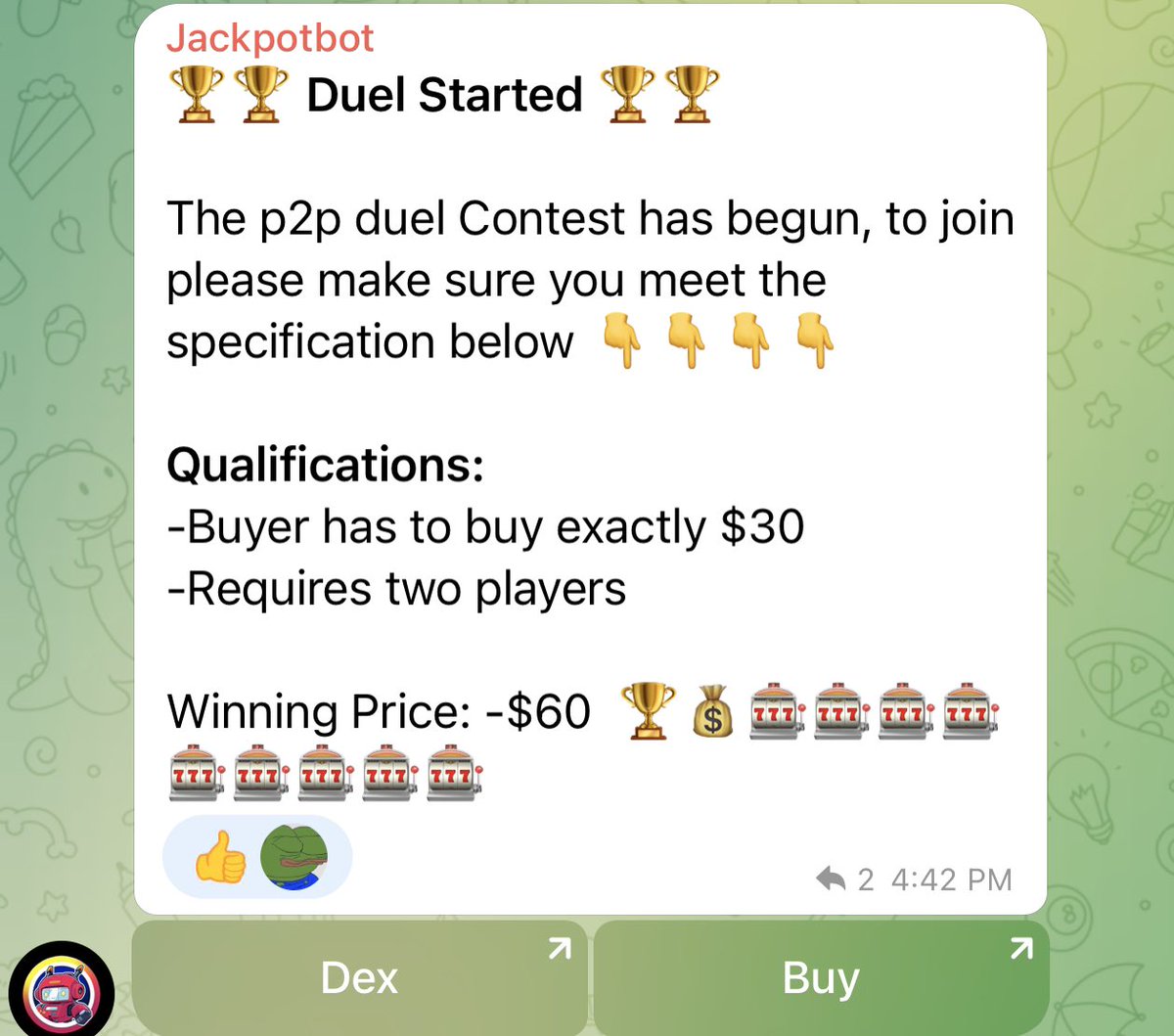 Jackpotercbot's tweet photo. It’s coming 👀 $jpot @ProTheDoge @EricCryptoman  @stekisteks @giba_machado https://t.co/Hmp2bhkp4y