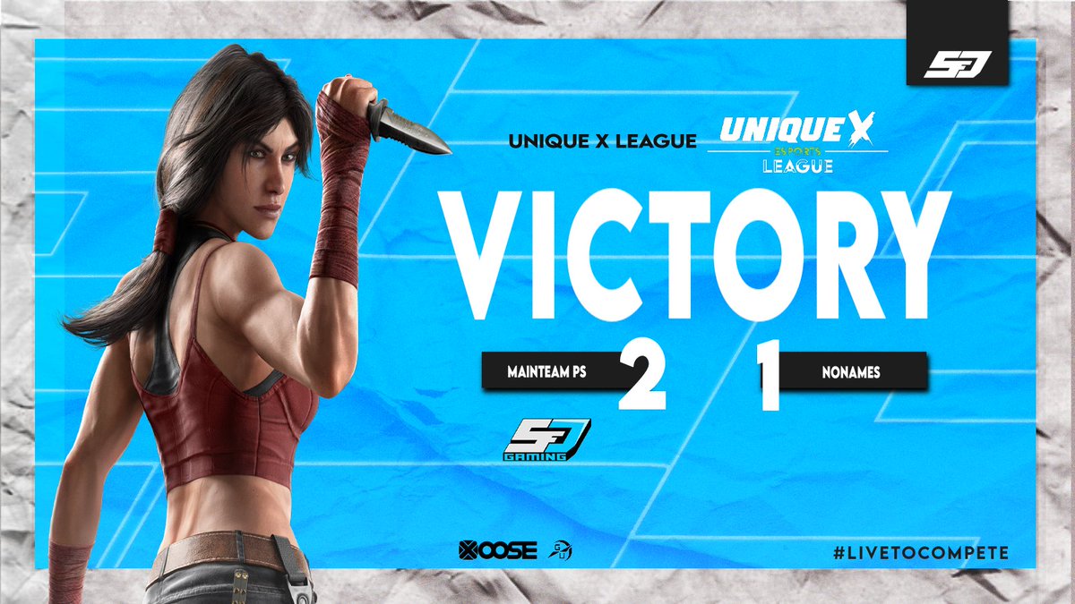 SFDGaming's tweet image. 🔵 #Victory @QuintexxE League ⚪

Finaleeeee, here we come 👏 auch im dritten Spiel bleibt unser #R6S Team ungeschlagen und konnte sich gestern mit 2:1 🆚 #nonames durchsetzen

#GGWP #livetocompete #r6 #esports