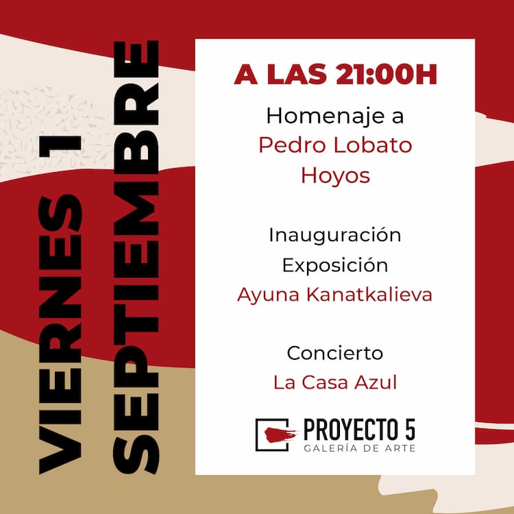 gproyecto5's tweet photo. Para comenzar un fin de semana repleto de arte en #Ubrique en Galería Proyecto 5 tendremos el próximo viernes 1 de septiembre diversas actividades.

Te esperamos a partir de las 21:00h ¡no te lo pierdas! 🖼📍 https://t.co/mg77cu2ADl