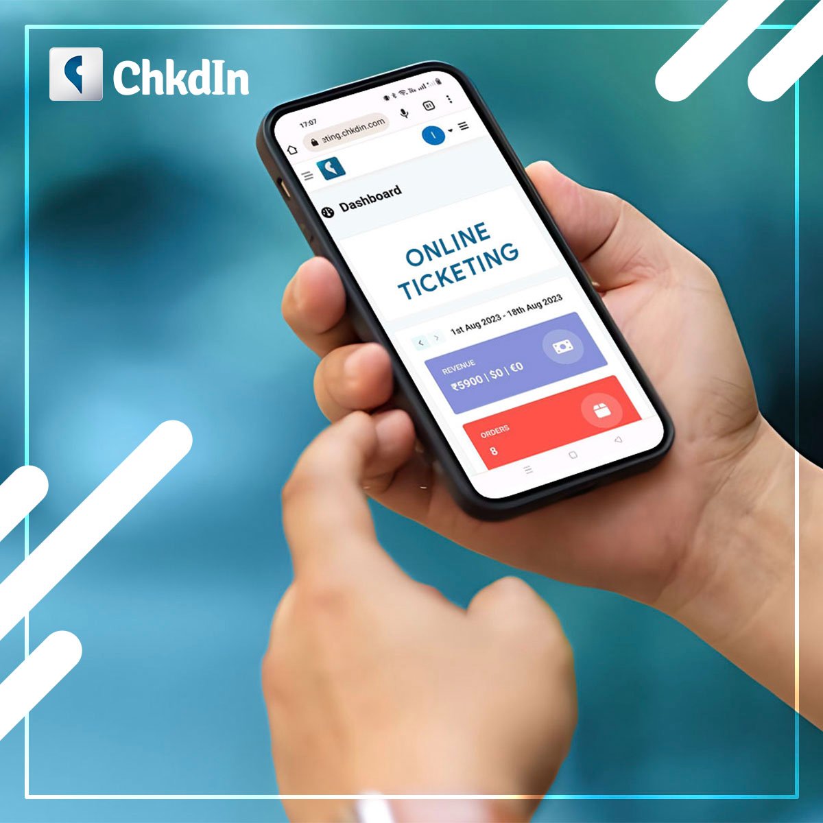 ChkdInOfficial's tweet image. A One-Stop Event Ticketing Platform Online. 

Set-up and track your event tickets in a whole new way, configure multiple ticket categories in one platform. 

Learn more, mail us on - susheerath@chkdin.com

#chkdin #eventtechsolutions #ticketingsolution #preeventregistrations