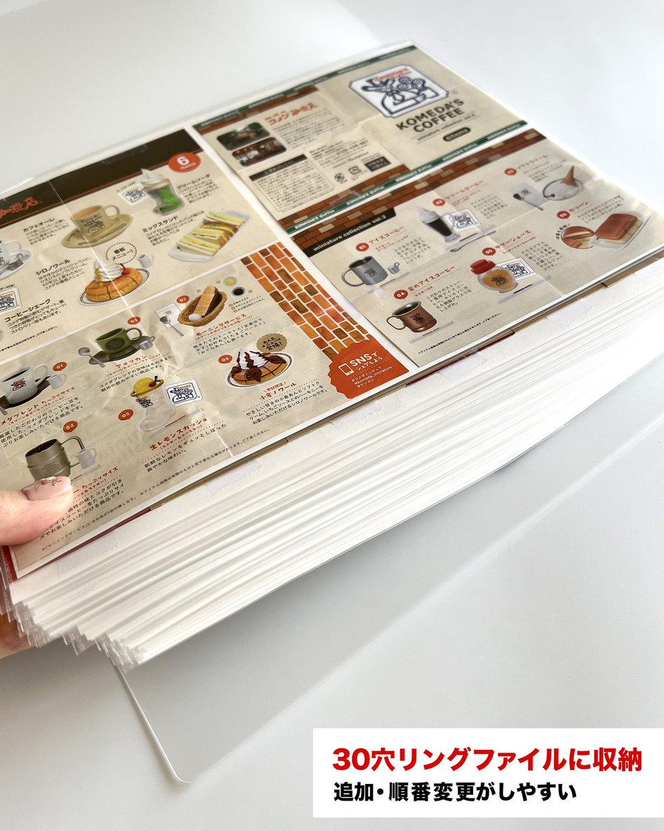 ガチャガチャに入ってるアイテム紹介の紙（ミニブック） ケンエレさん