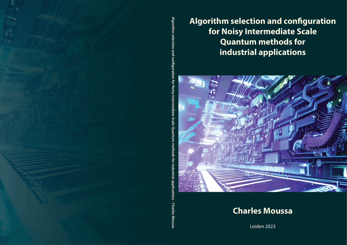 mousscharles's tweet photo. 🎓 PhD journey nearly complete! Countdown to defending my dissertation begins! Presenting "Algorithm selection and configuration for Noisy Intermediate Scale Quantum methods in industrial applications". Excited for what comes next! 🔬🚀 #PhDProgress #QuantumComputing #research https://t.co/5xXr8ImcW7