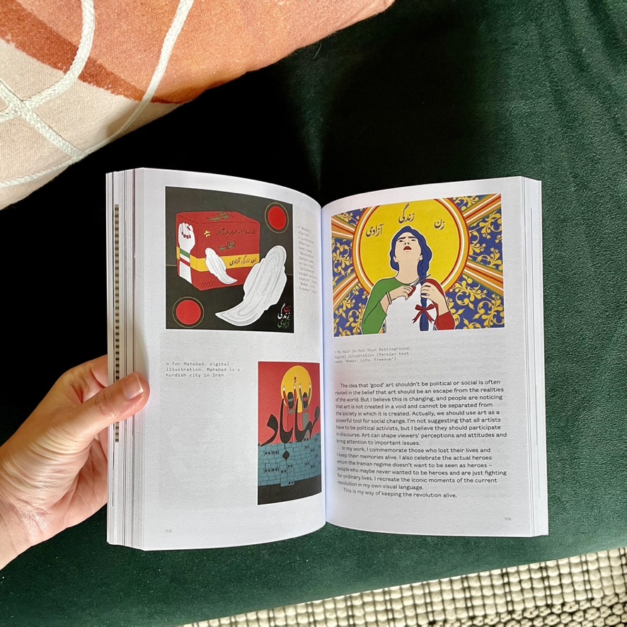 'This is what protest looks like.'

<a href="/HalasaMalu/">MaluHalasa</a>'s 'Woman Life Freedom', published by @saqibooks on September 12