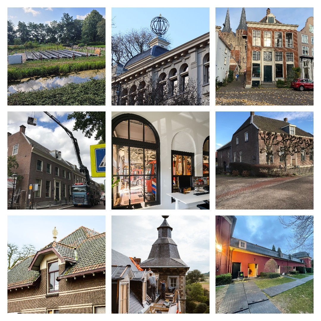 RCE_erfgoed's tweet photo. Een greep uit alle 43 inzendingen voor de Erfgoed Duurzaamheidsprijs particulier en zakelijk. Like jouw favoriete project(en) voor de publieksprijs op https://t.co/Bx2P1JhXOH. Een initiatief van de #RCE, het @Restauratiefnds en @monumentenland. https://t.co/vTHiVYri10