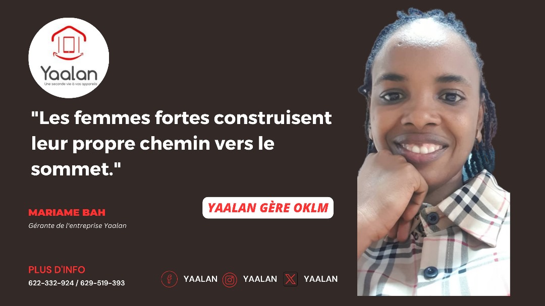 yaalanguinee's tweet photo. Bonjour à tous ! Nouvelle semaine, nouvelles opportunités.En cette journée spéciale, nous célébrons notre inspirante fondatrice,Madame Mariame Bah, et toutes les femmes excelling dans la réparation de téléphones. "Les femmes fortes construisent leur propre chemin vers le sommet." https://t.co/cMa4wIAZLI
