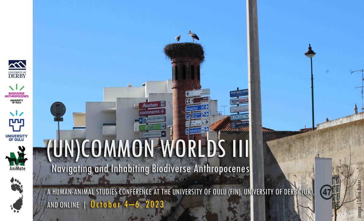 (Un)Common Worlds III conference is proud to host over one hundred papers representing state-of-the-art research within the field of human-animal studies from all over the world. See the conference programme at uncommonworlds3.wpcomstaging.com/programme/ #ucw3 #uncommonworlds