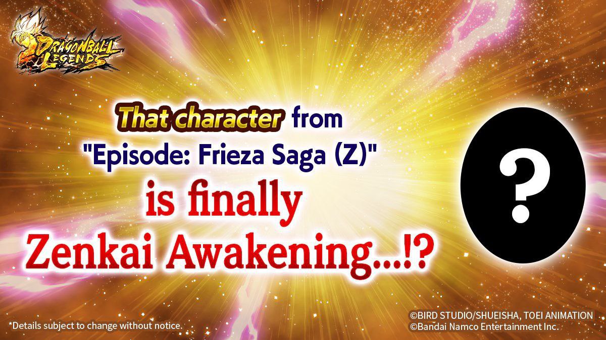 DBLegendsITA's tweet photo. [ Legendary News ]

Attenzione!
Molto probabilmente vedremo uno Zenkai Awakening di un pg della #FriezaSaga all’interno di questa #FriezaCampaign .

Molto probabilmente si tratta di Full Power Frieza 🟡

#DBLegends #DBLegendsITA #dragonball #DragonBallLegends https://t.co/JKwjKcFsi1