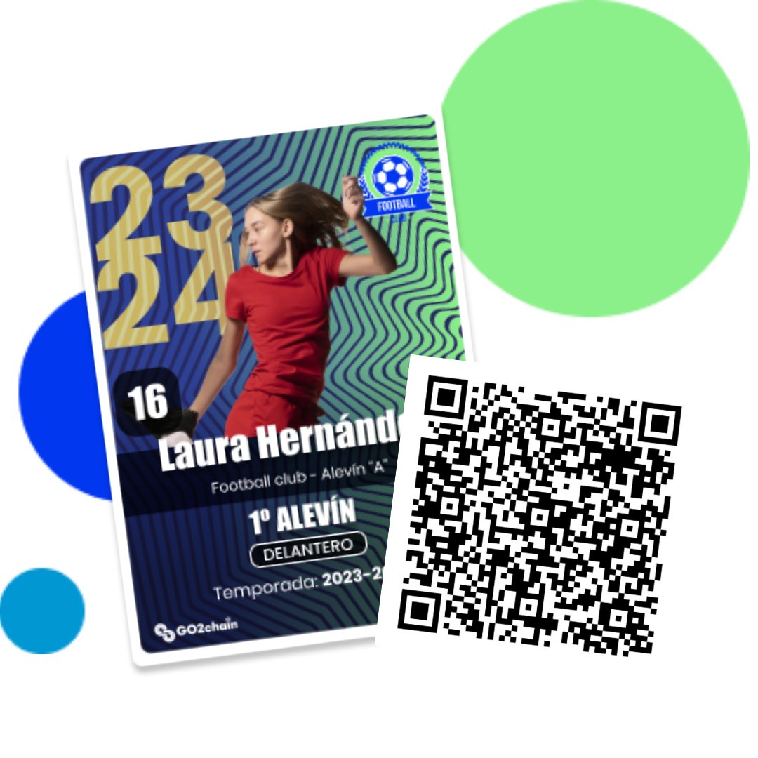 🔵La revolución en identidad futbolística ha llegado: el Cromo Ficha digital. Tu licencia federativa cobra vida en el ámbito virtual. Comparte tu Cromo Ficha e identificate físicamente mostrando tu propio código QR. ⚽📱
📷 Síguenos e infórmate en bit.ly/3E2zNKM
