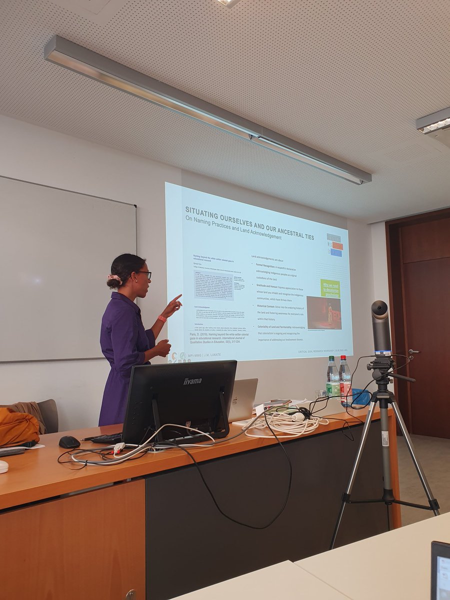 EduPsy_CS's tweet photo. Great start to #CDME23! Enjoying engaging pre-conference workshops on "Critical Qualitative Research on Migration and Diversity" with @JohannaLukate @mpimmg, and "Reflective Migration Research with Quantitative Methods" with @CivitilloSauro and @pcjugert. 🗣📊 https://t.co/GSeZXONssa