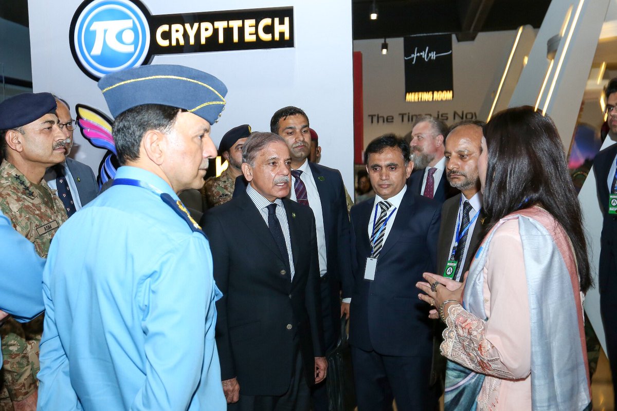crypttech's tweet photo. The official inauguration ceremony for CRYPTTECH Pakistan and Siber Koza International companies took place within the National Aerospace Science and Technology Park (NASTP), Islamabad. ➡️https://t.co/KLmIGzBTxM
#cybersecurity #artificialintelligence #unleashyoursuperpower https://t.co/KyWu3nOhXT
