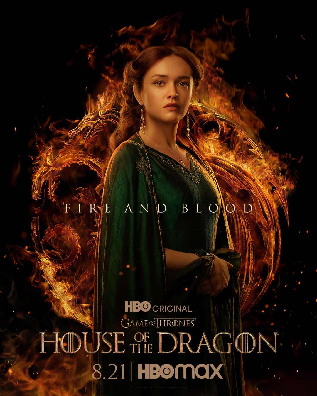 Oxente, Pipoca? on X: 1 ano da estreia de 'House of the Dragon