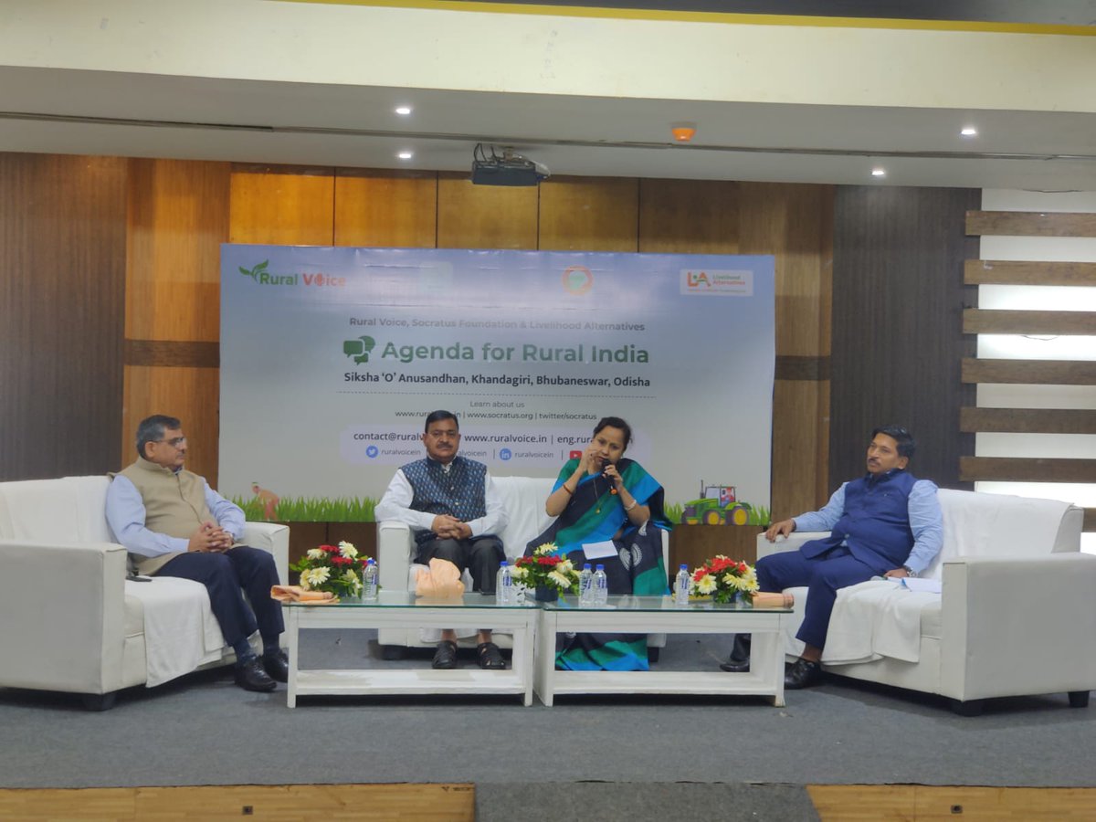 SocratusW's tweet image. The Rural Agenda event concluded on Aug 19, with discussions revolving around access to water,  use of #chemicals in #agriculture, insufficient storage options, decline in traditional #cattle breeding, and societal issues such as substance abuse, child labor &amp;amp; #women&apos;s safety