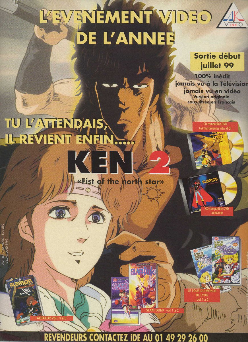 AllmightoFranky's tweet photo. La publicité dans les mags JV des années #80s #90s!Pubs issues du #PlayerOne 99 de l'été 1999!#revolt sur #Nintendo64,#Playstation et #PC,La cartouche #N64,de l'#Anime avec "Ken2" chez #AKVideo et #UniversalSoldier 2 au cinéma!!! https://t.co/yoyw4QRySF