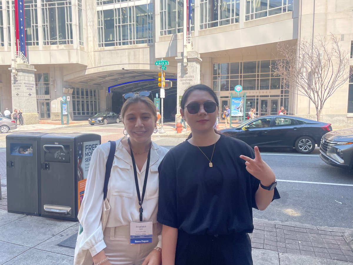 So proud of our amazing students Lisa Meng and Anastasia Korre for participating in the ASA honors programs. People rarely believe me when I tell them our undergrads do grad school quality work, but here they are proving it to the whole discipline! 👏🏼 <a href="/DC_Sociology/">Davidson Sociology</a> <a href="/ASAnews/">ASA Sociology</a>
