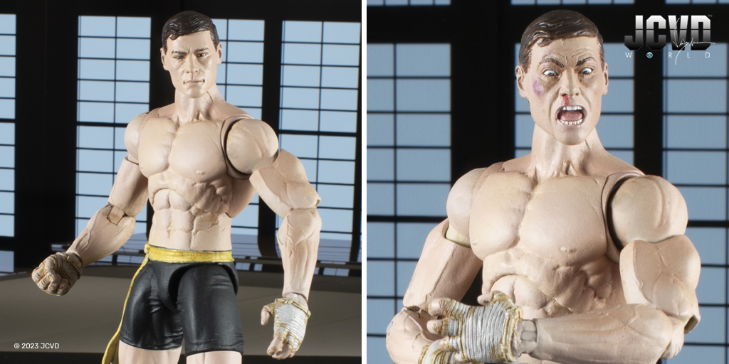 Time to kick some serious #actionfigure goals, Jean Claude Van Damme included! Shipping Q4, pre-order the #JCVD Deluxe Action Figure🥋👊 bit.ly/JCVDActionFigu… #JCVD #CollectDST #ActionFigure #martialarts #bloodsport #Kickboxer #actionfigurecollector