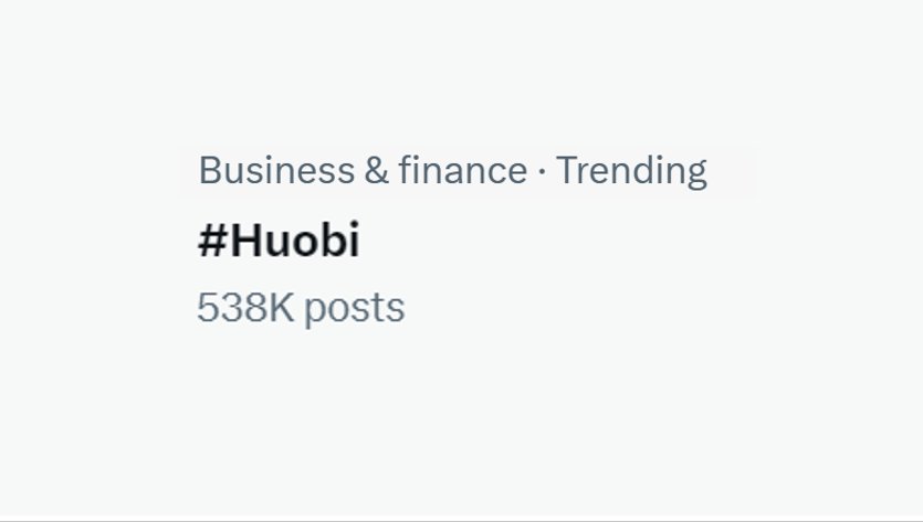 💙 Thank You #Huobi Community!
Let's Keep It Trending 🔥 🚀