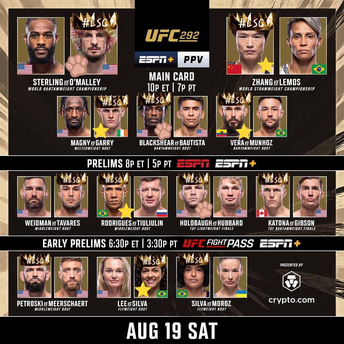 gamblinggoat902's tweet photo. DWCS Week 3 tomorrow
The last two UFC cards have been 🔥🔥🔥consider grabbing yourself a @LegacySports101 VIP Pass by clicking on the link in my BIO, and don't forget to use code "MMALOCKSMITH" for 50% off your first month subscription 👊

#GamblingX https://t.co/NWR30MBwXp