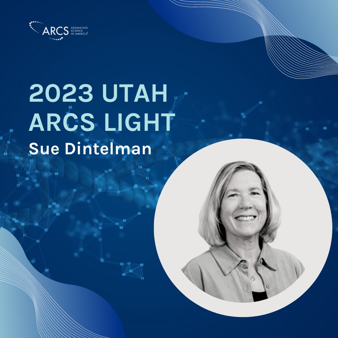 ARCSFoundation's tweet photo. Congratulations to #ARCSLight Award recipient Sue Dintelman of the ARCS Utah chapter, of which she is a founding member. Sue has served in roles on the chapter level and is currently the Co-Chair of the National’s IS Committee. https://t.co/Mu6gcXaY4k