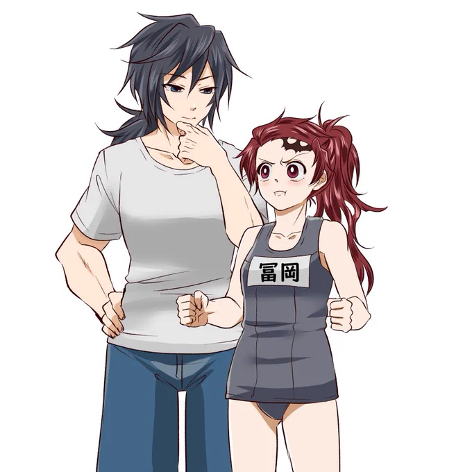  キュンには旧スク水ですなっ 