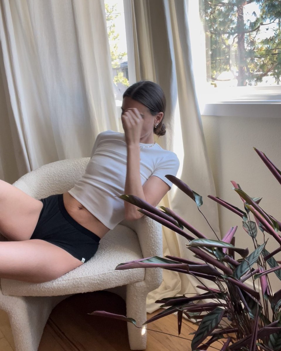WAMA Underwear (@wamaunderwear) on Twitter photo The lovely <a href="/katewatson/">Kate Watson, MSW</a> shows us that hemp underwear is the BEST loungewear🖤
Other ways to maximize your relaxin:
-add greenery (nature helps you calm down!)
-a simple, comfy tee
-a cozy chair
-cute yet relaxed hair
-natural light
-alone time
-comfy undies (HINT:HEMP of course) The lovely <a href="/katewatson/">Kate Watson, MSW</a> shows us that hemp underwear is the BEST loungewear🖤
Other ways to maximize your relaxin:
-add greenery (nature helps you calm down!)
-a simple, comfy tee
-a cozy chair
-cute yet relaxed hair
-natural light
-alone time
-comfy undies (HINT:HEMP of course)